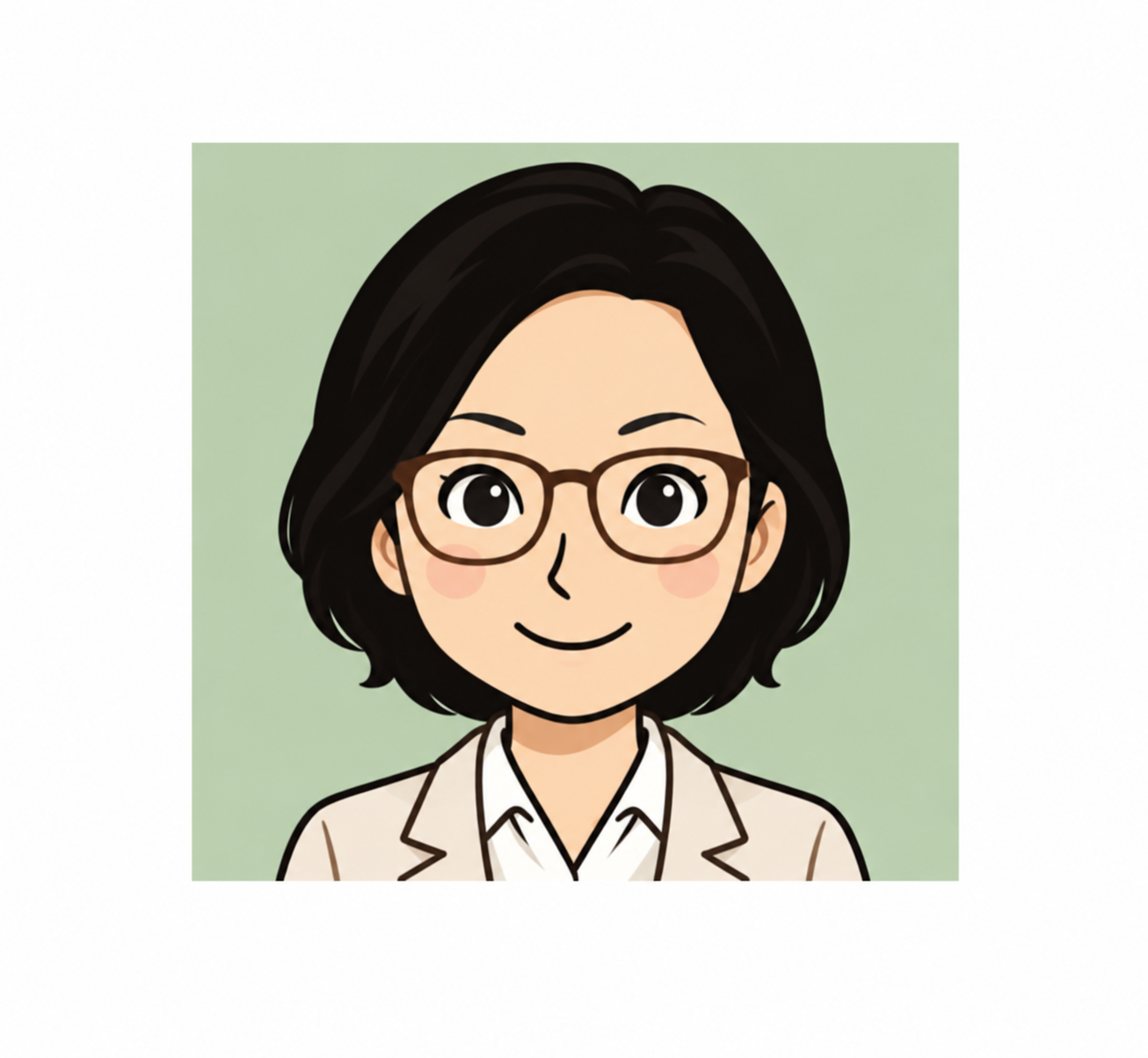 MommyKayoの運営者イラスト